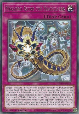 Meklord Astro the Eradicator (LED7-EN022) - Legendary Duelists: Rage of Ra Unlimited Legendary Duelists: Rage of Ra Yugioh Single  Squirtle Squad Card Shop.