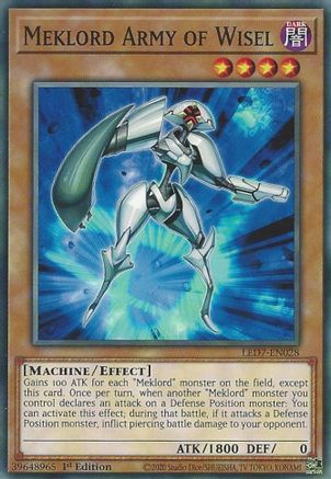 Meklord Army of Wisel (LED7-EN028) - Legendary Duelists: Rage of Ra Unlimited Legendary Duelists: Rage of Ra Yugioh Single  Squirtle Squad Card Shop.