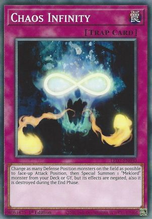 Chaos Infinity (LED7-EN030) - Legendary Duelists: Rage of Ra Unlimited Legendary Duelists: Rage of Ra Yugioh Single  Squirtle Squad Card Shop.