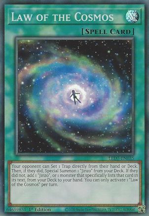 Law of the Cosmos (LED7-EN035) - Legendary Duelists: Rage of Ra 1st Edition Legendary Duelists: Rage of Ra Yugioh Single  Squirtle Squad Card Shop.