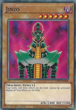 Jinzo (LED7-EN038) - Legendary Duelists: Rage of Ra Unlimited Legendary Duelists: Rage of Ra Yugioh Single  Squirtle Squad Card Shop.
