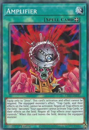 Amplifier (LED7-EN043) - Legendary Duelists: Rage of Ra 1st Edition Legendary Duelists: Rage of Ra Yugioh Single  Squirtle Squad Card Shop.