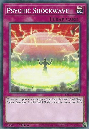 Psychic Shockwave (LED7-EN045) - Legendary Duelists: Rage of Ra 1st Edition Legendary Duelists: Rage of Ra Yugioh Single  Squirtle Squad Card Shop.