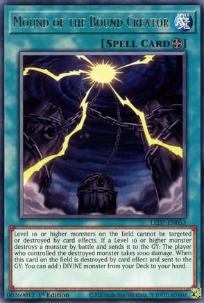 Mound of the Bound Creator (LED7-EN053) - Legendary Duelists: Rage of Ra Unlimited Legendary Duelists: Rage of Ra Yugioh Single  Squirtle Squad Card Shop.