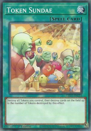 Token Sundae (LED7-EN054) - Legendary Duelists: Rage of Ra 1st Edition Legendary Duelists: Rage of Ra Yugioh Single  Squirtle Squad Card Shop.
