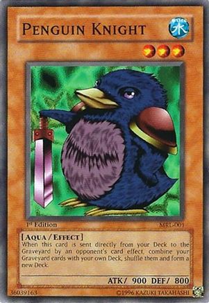 Penguin Knight (MRL-001) - Magic Ruler 1st Edition Magic Ruler Yugioh Single  Squirtle Squad Card Shop.
