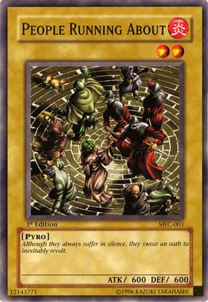 People Running About (MFC-001) - Magician's Force 1st Edition Magician's Force Yugioh Single  Squirtle Squad Card Shop.