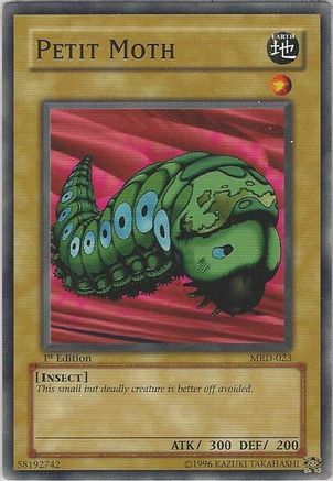 Petit Moth (MRD-023) - Metal Raiders 1st Edition Metal Raiders Yugioh Single  Squirtle Squad Card Shop.