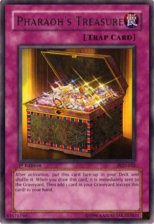 Pharaoh's Treasure (PGD-052) - Pharaonic Guardian 1st Edition Pharaonic Guardian Yugioh Single  Squirtle Squad Card Shop.
