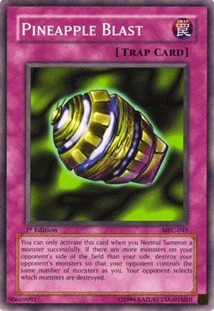 Pineapple Blast (MFC-045) - Magician's Force 1st Edition Magician's Force Yugioh Single  Squirtle Squad Card Shop.