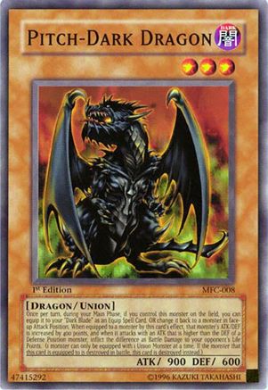 Pitch-Dark Dragon (MFC-008) - Magician's Force Unlimited Magician's Force Yugioh Single  Squirtle Squad Card Shop.
