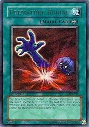 Premature Burial (PSV-037) - Pharaoh's Servant Unlimited Pharaoh's Servant Yugioh Single  Squirtle Squad Card Shop.
