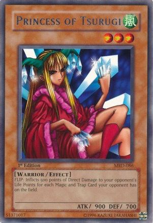 Princess of Tsurugi (MRD-086) - Metal Raiders 1st Edition Metal Raiders Yugioh Single  Squirtle Squad Card Shop.