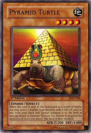 Pyramid Turtle (PGD-026) - Pharaonic Guardian 1st Edition Pharaonic Guardian Yugioh Single  Squirtle Squad Card Shop.