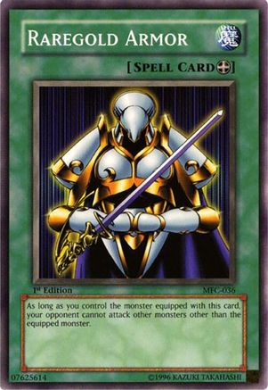 Raregold Armor (MFC-036) - Magician's Force Unlimited Magician's Force Yugioh Single  Squirtle Squad Card Shop.