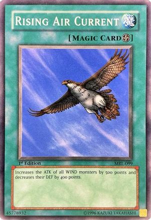 Rising Air Current (MRL-099) - Magic Ruler 1st Edition Magic Ruler Yugioh Single  Squirtle Squad Card Shop.