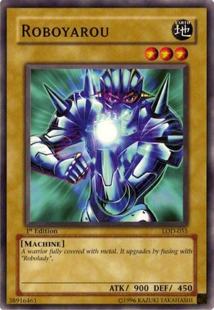 Roboyarou (LOD-055) - Legacy of Darkness 1st Edition Legacy of Darkness Yugioh Single  Squirtle Squad Card Shop.