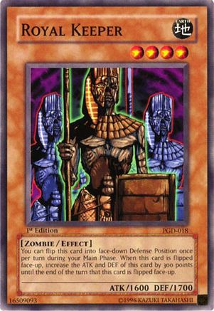 Royal Keeper (PGD-018) - Pharaonic Guardian Unlimited Pharaonic Guardian Yugioh Single  Squirtle Squad Card Shop.