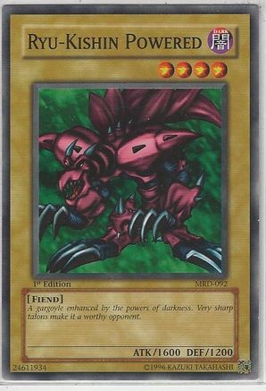 Ryu-Kishin Powered (MRD-092) - Metal Raiders 1st Edition Metal Raiders Yugioh Single  Squirtle Squad Card Shop.