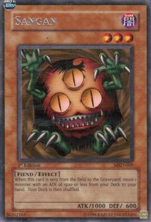 Sangan (MRD-069) - Metal Raiders 1st Edition Metal Raiders Yugioh Single  Squirtle Squad Card Shop.