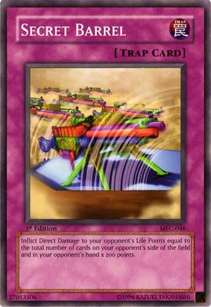 Secret Barrel (MFC-046) - Magician's Force Unlimited Magician's Force Yugioh Single  Squirtle Squad Card Shop.