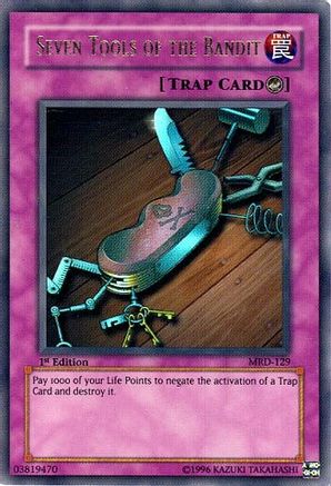 Seven Tools of the Bandit (MRD-129) - Metal Raiders Unlimited Metal Raiders Yugioh Single  Squirtle Squad Card Shop.