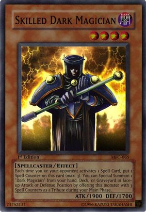 Skilled Dark Magician (MFC-065) - Magician's Force Unlimited Magician's Force Yugioh Single  Squirtle Squad Card Shop.