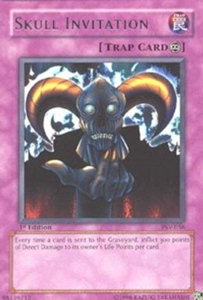 Skull Invitation (PSV-056) - Pharaoh's Servant 1st Edition Pharaoh's Servant Yugioh Single  Squirtle Squad Card Shop.