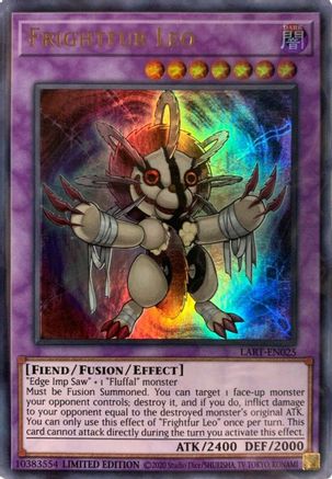 Frightfur Leo (LART-EN025) - The Lost Art Promotion Limited The Lost Art Promotion Yugioh Single  Squirtle Squad Card Shop.