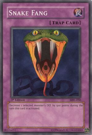 Snake Fang (MRL-050) - Magic Ruler Unlimited Magic Ruler Yugioh Single  Squirtle Squad Card Shop.