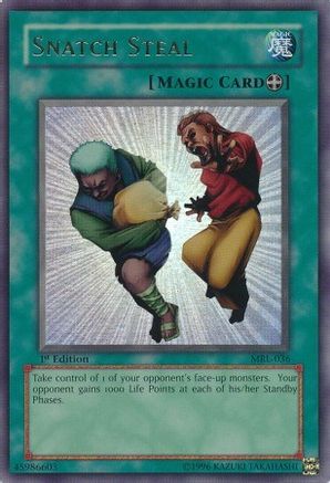 Snatch Steal (MRL-036) - Magic Ruler 1st Edition Magic Ruler Yugioh Single  Squirtle Squad Card Shop.