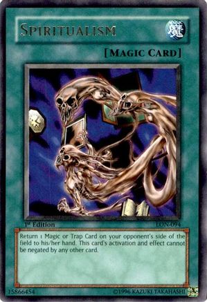 Spiritualism (LON-094) - Labyrinth of Nightmare 1st Edition Labyrinth of Nightmare Yugioh Single  Squirtle Squad Card Shop.