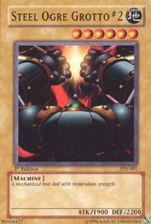 Steel Ogre Grotto #2 (PSV-001) - Pharaoh's Servant Unlimited Pharaoh's Servant Yugioh Single  Squirtle Squad Card Shop.