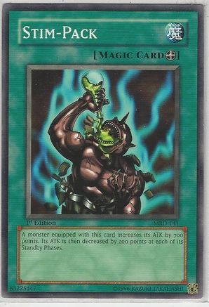 Stim-Pack (MRD-141) - Metal Raiders Unlimited Metal Raiders Yugioh Single  Squirtle Squad Card Shop.