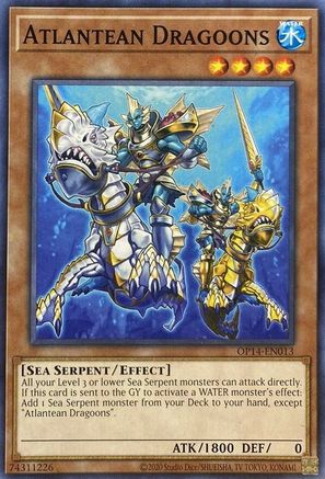 Atlantean Dragoons (OP14-EN013) - OTS Tournament Pack 14 Unlimited OTS Tournament Pack 14 Yugioh Single  Squirtle Squad Card Shop.