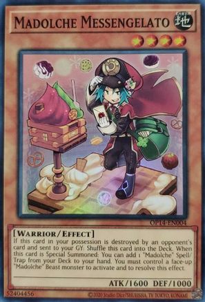Madolche Messengelato (OP14-EN004) - OTS Tournament Pack 14 Unlimited OTS Tournament Pack 14 Yugioh Single  Squirtle Squad Card Shop.