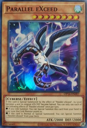 Parallel eXceed (OP14-EN007) - OTS Tournament Pack 14 Unlimited OTS Tournament Pack 14 Yugioh Single  Squirtle Squad Card Shop.