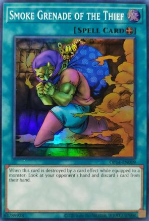 Smoke Grenade of the Thief (OP14-EN009) - OTS Tournament Pack 14 Unlimited OTS Tournament Pack 14 Yugioh Single  Squirtle Squad Card Shop.