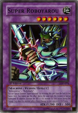 Super Roboyarou (LOD-074) - Legacy of Darkness Unlimited Legacy of Darkness Yugioh Single  Squirtle Squad Card Shop.