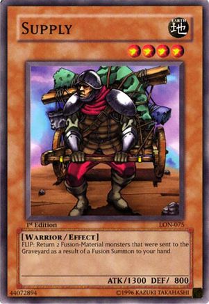 Supply (LON-075) - Labyrinth of Nightmare 1st Edition Labyrinth of Nightmare Yugioh Single  Squirtle Squad Card Shop.
