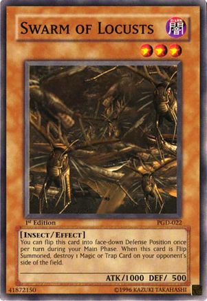 Swarm of Locusts (PGD-022) - Pharaonic Guardian Unlimited Pharaonic Guardian Yugioh Single  Squirtle Squad Card Shop.