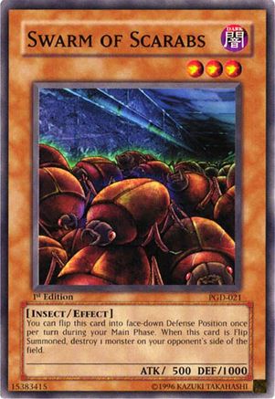 Swarm of Scarabs (PGD-021) - Pharaonic Guardian 1st Edition Pharaonic Guardian Yugioh Single  Squirtle Squad Card Shop.
