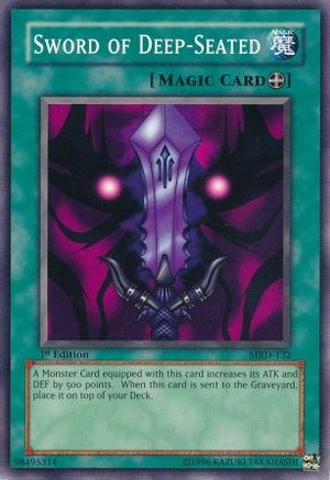 Sword of Deep-Seated (MRD-132) - Metal Raiders 1st Edition Metal Raiders Yugioh Single  Squirtle Squad Card Shop.