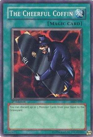 The Cheerful Coffin (MRD-059) - Metal Raiders 1st Edition Metal Raiders Yugioh Single  Squirtle Squad Card Shop.