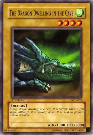 The Dragon Dwelling In The Cave (LOD-037) - Legacy of Darkness Unlimited Legacy of Darkness Yugioh Single  Squirtle Squad Card Shop.