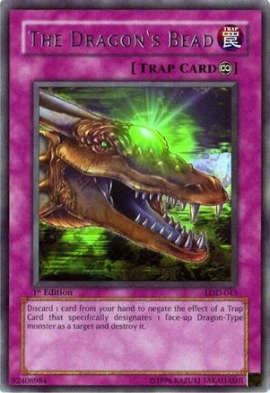 The Dragon's Bead (LOD-043) - Legacy of Darkness Unlimited Legacy of Darkness Yugioh Single  Squirtle Squad Card Shop.