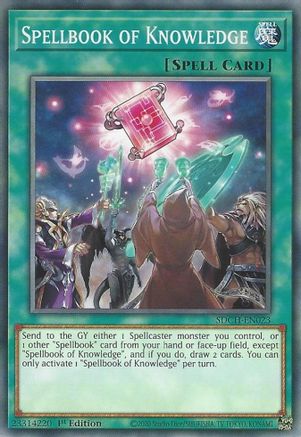 Spellbook of Knowledge (SDCH-EN023) - Structure Deck: Spirit Charmers 1st Edition Structure Deck: Spirit Charmers Yugioh Single  Squirtle Squad Card Shop.
