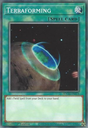 Terraforming (SDCH-EN024) - Structure Deck: Spirit Charmers 1st Edition Structure Deck: Spirit Charmers Yugioh Single  Squirtle Squad Card Shop.