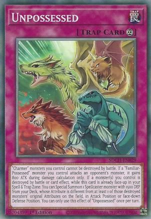 Unpossessed (SDCH-EN029) - Structure Deck: Spirit Charmers 1st Edition Structure Deck: Spirit Charmers Yugioh Single  Squirtle Squad Card Shop.