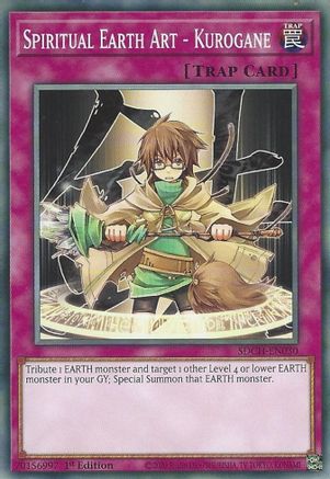 Spiritual Earth Art - Kurogane (SDCH-EN030) - Structure Deck: Spirit Charmers 1st Edition Structure Deck: Spirit Charmers Yugioh Single  Squirtle Squad Card Shop.